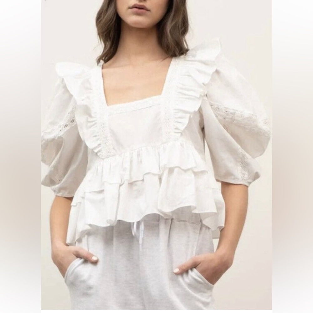 Moon River-By The River short sleeve top
B1